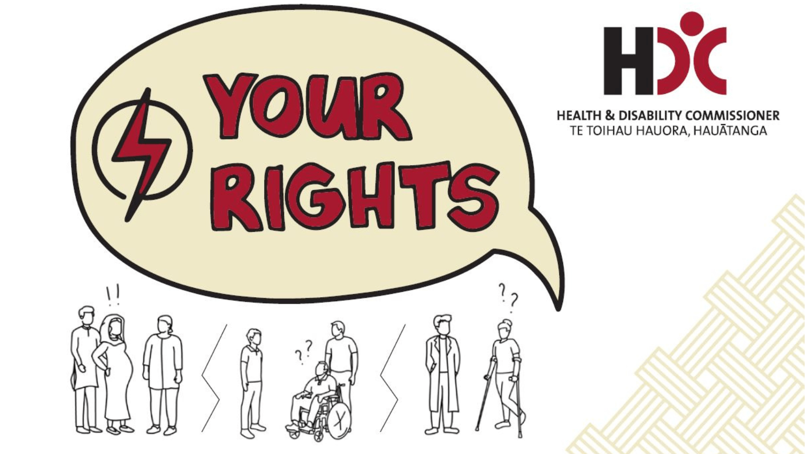 Your Rights - Health, Disability Commissioner